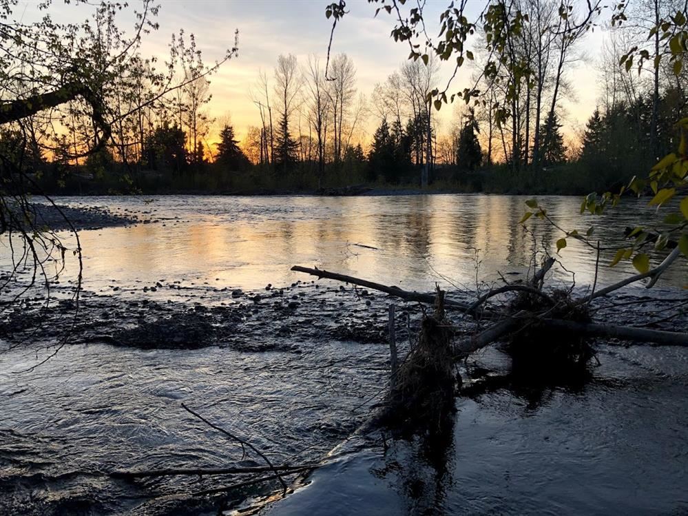 White River Sunset 